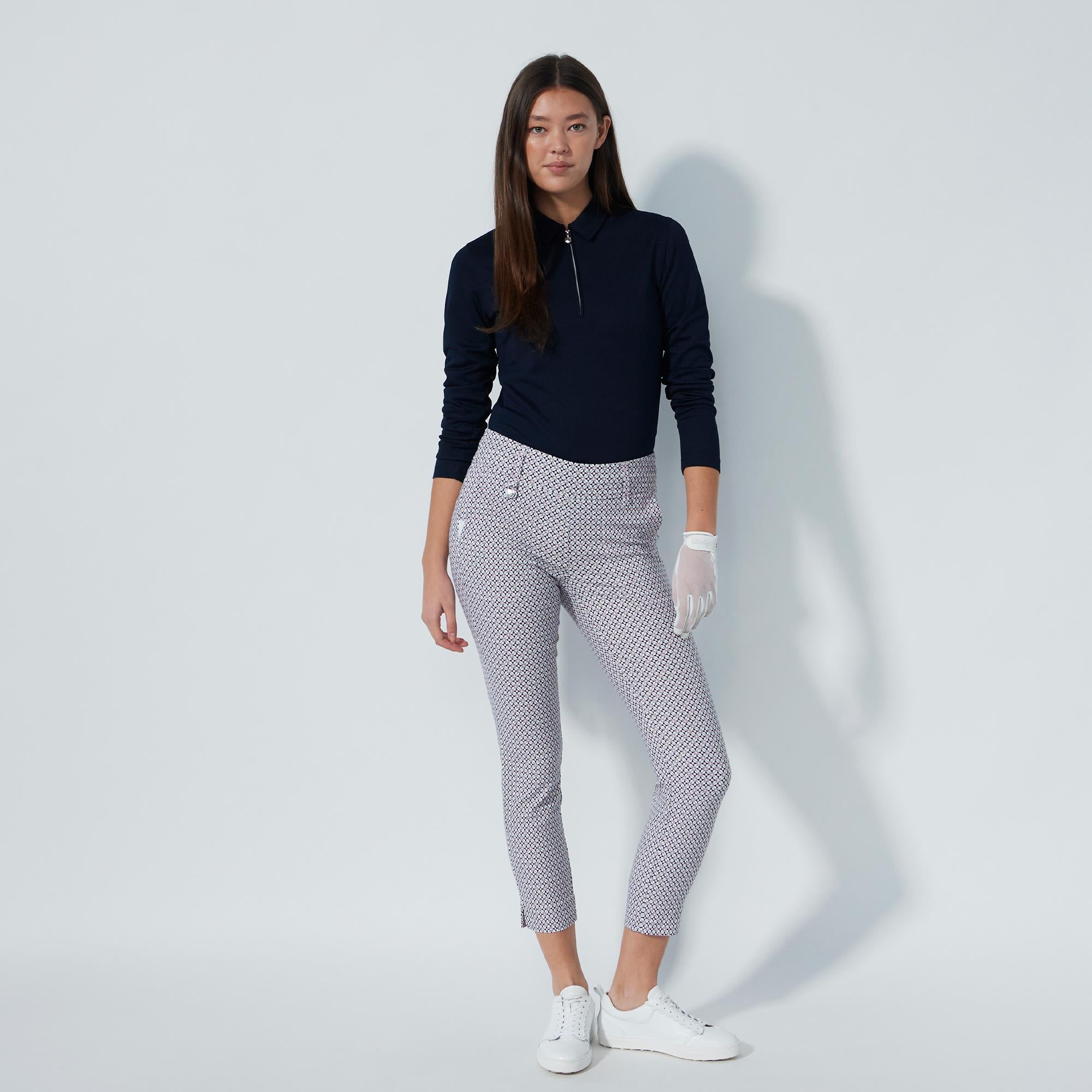Daily Sports Magic Motif High Water Ladies Golf Pants Mosaic Medley 94CM